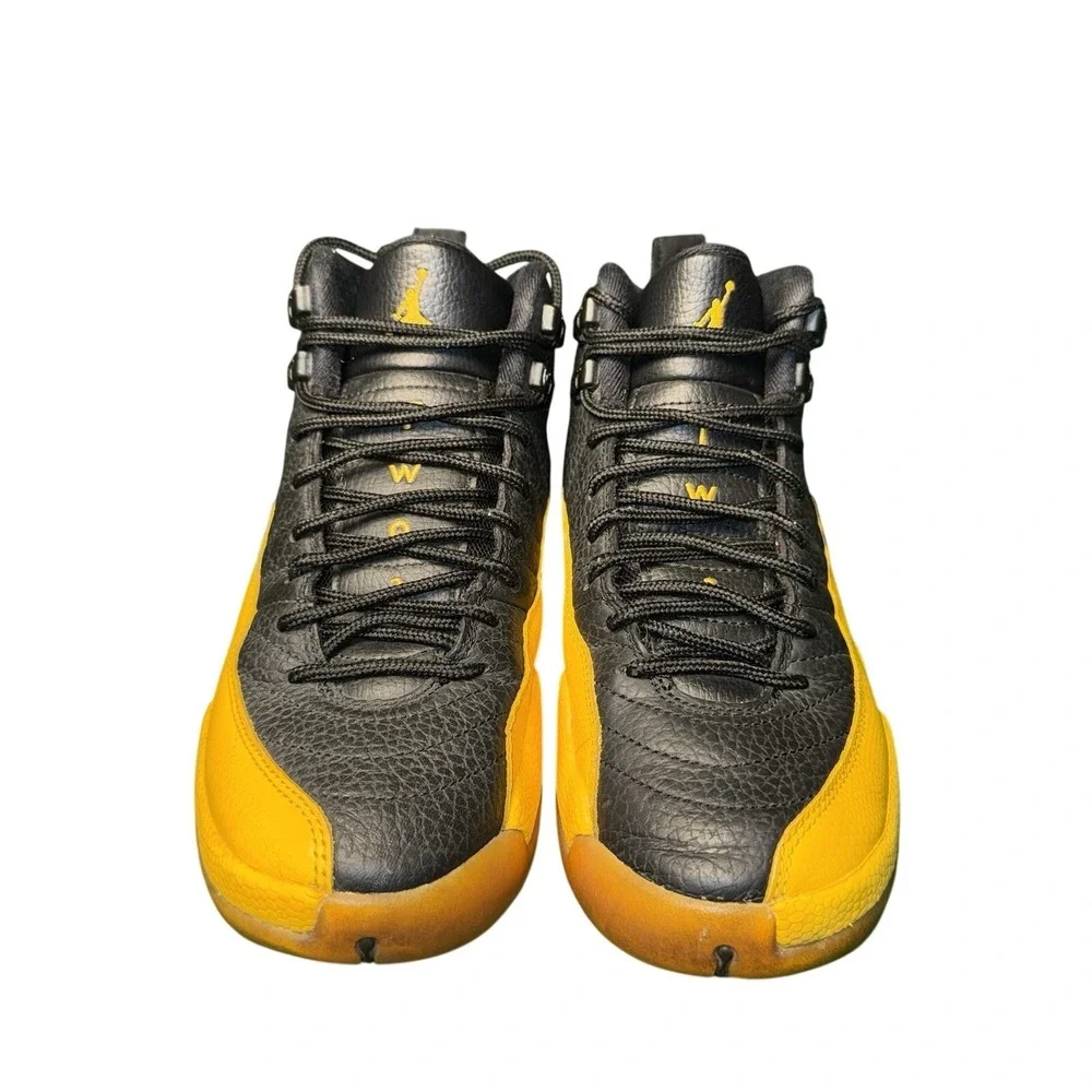 Air Jordan 12 Retro Mid University Gold Black 153265-070 GS Size‎ 5.5Y